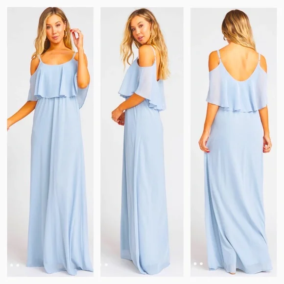 chinese dress ladies Ruffle-Trim Corset Maxi Dress in Ivory - 10